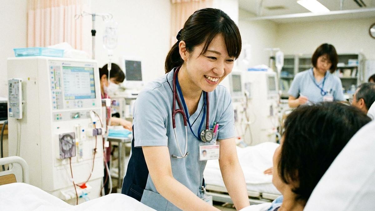 透析室の看護師に向いている人は？5年目看護師の転職判断ガイドのイメージ画像