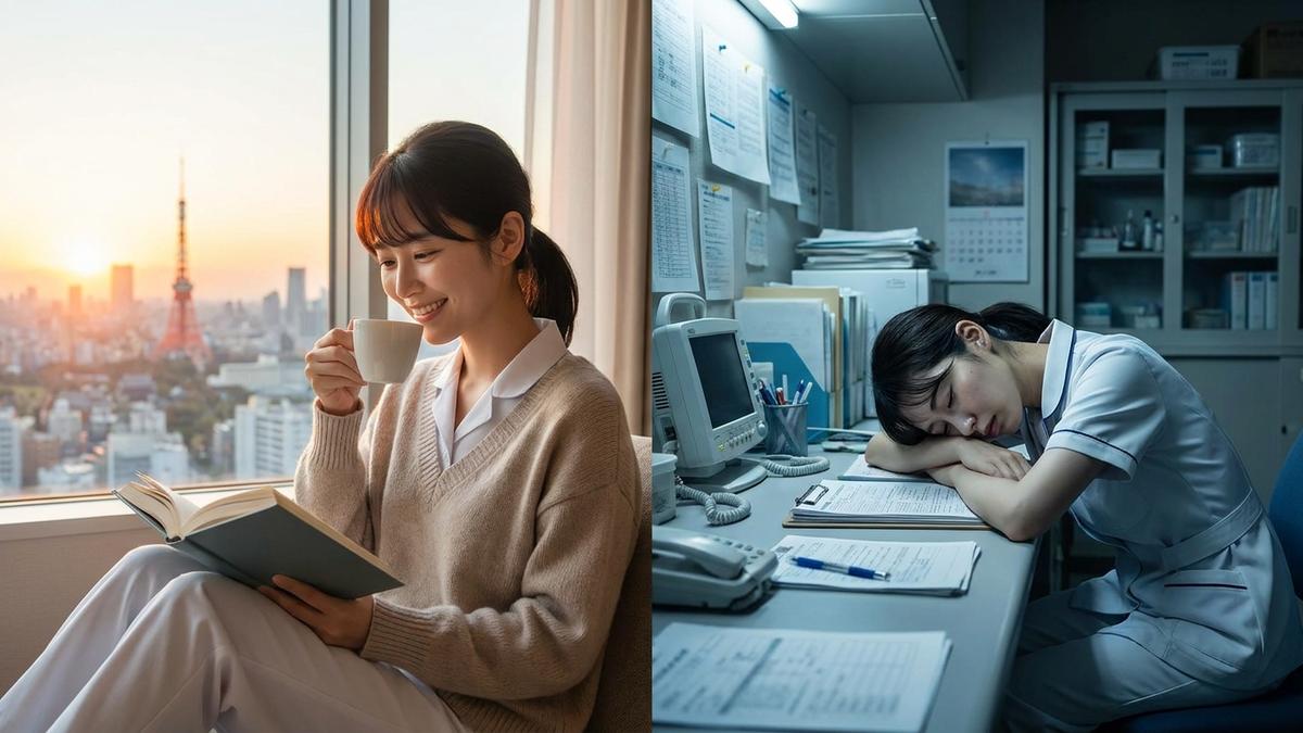 看護師夜勤専従転職:メリット・デメリット完全比較のイメージ画像