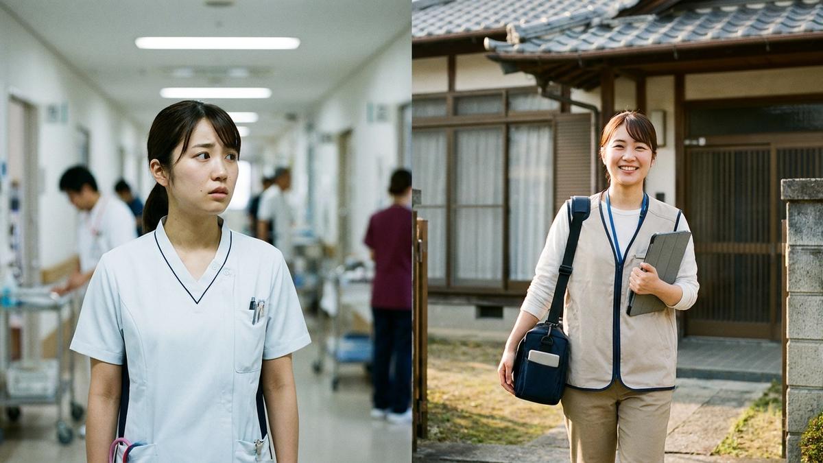急性期から訪問看護へ転職が不安なあなたへ|準備と年収の全ガイドのイメージ画像