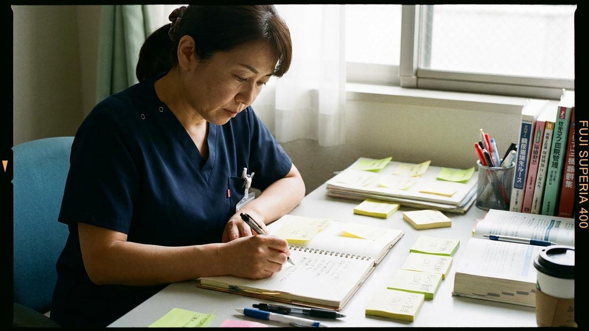 スキルを棚卸しする看護師