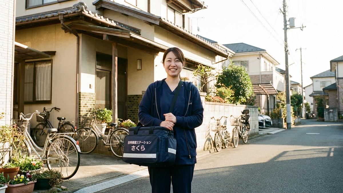 急性期経験を活かして訪問看護で活躍する看護師