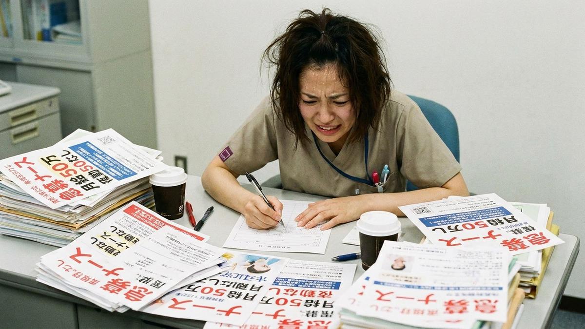 転職を焦って決めてしまう看護師