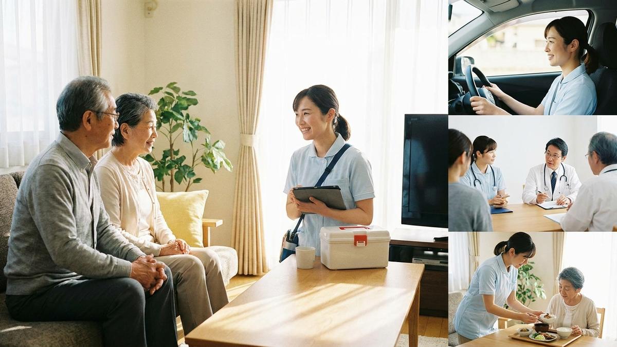 訪問看護師の1日を詳解｜スケジュール・業務・病棟との違いのイメージ画像