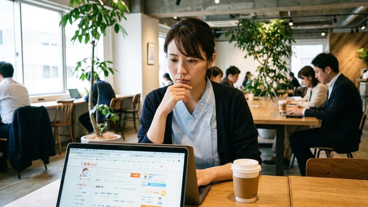 派遣の雇用形態と働き先を比較検討する看護師