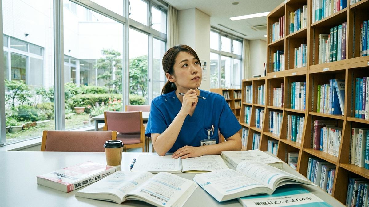 資格取得やキャリアアップで手取りを増やす方法を考える看護師