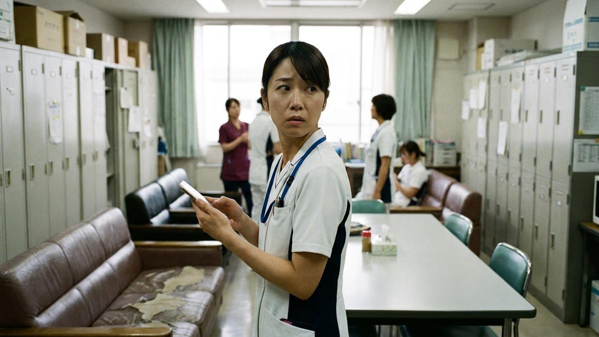 在職中に周囲にバレないよう転職活動をする看護師