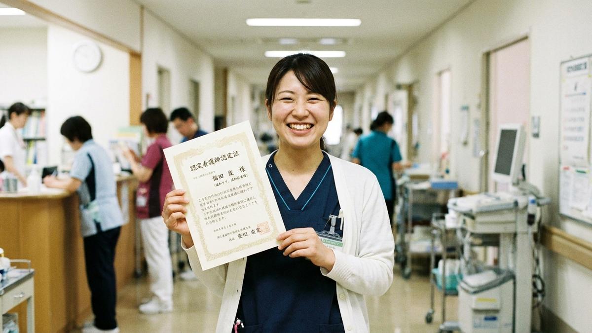 認定看護師・専門看護師など代表的な資格を取得した看護師
